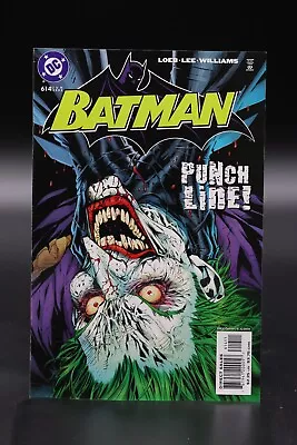 Buy Batman (1940) #614 1st Print Jim Lee Joker Cover Harley Quinn Hush Part 7 NM- • 8£