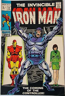 Buy IRON MAN 12 MARVEL SILVER AGE 1969 1st Appearance Of Controller Vfn • 45.99£