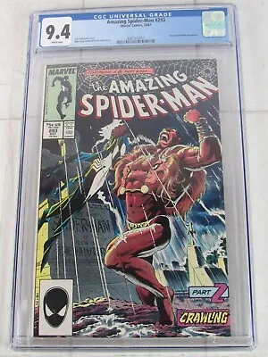 Buy The Amazing Spider-Man #293 CGC 9.4 WP Oct. 1987 Marvel Comics 4261572011 • 52.42£