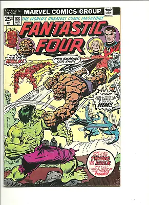 Buy Fantastic Four #166     Marvel Comics 1976 • 11.87£