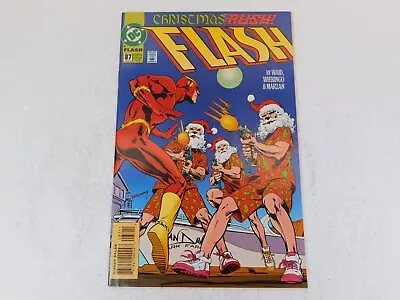 Buy Flash #87 VF/NM 9.0 -- Christmas Rush Feb 1994 DC Comics Waid Wieringo Marzan • 5.54£
