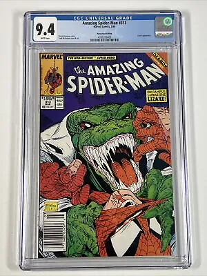 Buy Amazing Spider-Man #313 CGC 9.4 (1989) Newsstand | Marvel Comics • 57.84£