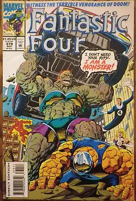 Buy Fantastic Four #379 - August 1993 - Marvel Comics - VERY NICE Look • 1.87£