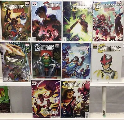 Buy Marvel Comics Champions #1-10 Complete Set Variant 1,8 VF/NM 2020 • 28.59£