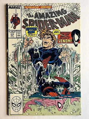 Buy Amazing Spider-Man #315, FN+ 6.5, Venom Returns, Todd McFarlane Art • 15.99£