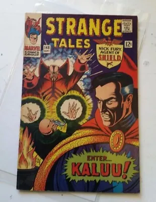 Buy Strange Tales #148 1966 Nick Fury Agent Of SHIELD Ancient One Dr. Enter Kaluu! • 94.79£