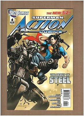 Buy Action Comics#4 DC Comics 2012 New 52 Grant Morrison VF+ 8.5 • 1.18£