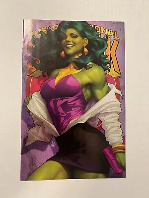 Buy She-hulk #1 Nm 9.4 Artgerm Virgin Variant Cover Art 2022 • 78.87£