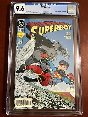 Buy SUPERBOY #9 CGC 9.6 DC Comics 11/94 1st Appearance King Shark • 87.38£