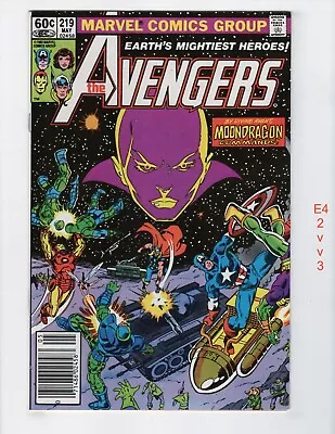Buy Avengers #219 Newsstand 1st Ba-Bani VF 1963 Marvel E423 • 5.27£