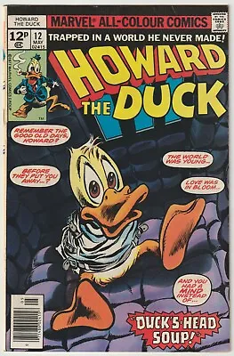 Buy Howard The Duck  #12   (First KISS Appearance)  (Marvel 1977)  Fine • 19.95£