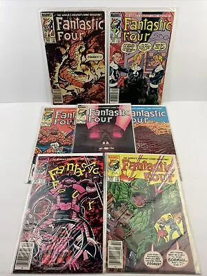 Buy Lot Of 7 Issues Fantastic Four (John Byrne Run) #263 265 266 268 269 270 271 • 21.66£