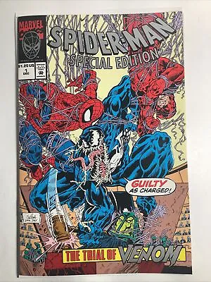 Buy Spider Man Special Edition #1 Venom Vs Daredevil Embossed Cover • 19.79£