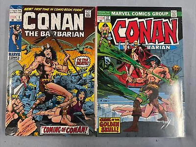 Buy Marvel Comics CONAN BARBARIAN Omnibus Vol #1 And 2 DM Cover (2020) Global Ship • 207£