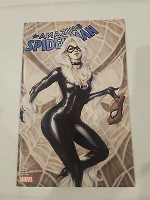 Buy Amazing Spider-man #25 Stanley “artgerm” Lau Black Cat Comicxposure Red Variant • 7.97£