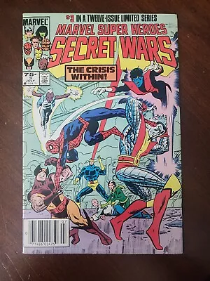 Buy Marvel Super-Heroes Secret Wars #3 Newsstand Variant 1st Titania! Marvel 1984 • 7.90£