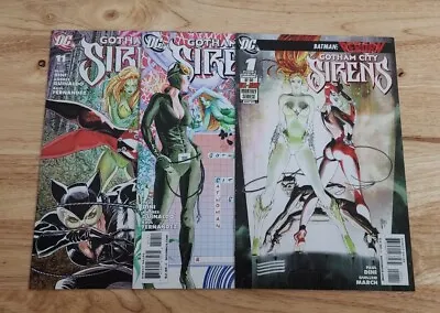 Buy Gotham City Sirens #1, #10 & #11 Harley Quinn, Poison Ivy & Catwoman - DC 2009 • 31.71£