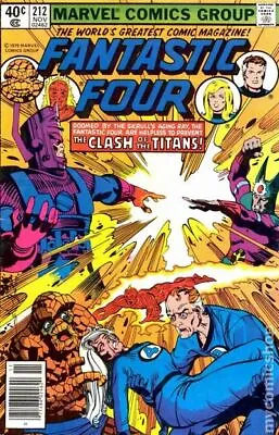 Buy Fantastic Four #212 FN/VF 7.0 1979 Stock Image • 11.43£