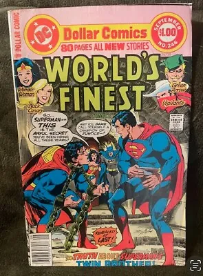 Buy Worlds Finest #246  Sept 1977 • 12.65£