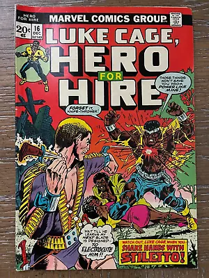 Buy Luke Cage, Hero For Hire #16, Very Good, Shake Hands With Stiletto! • 12.04£