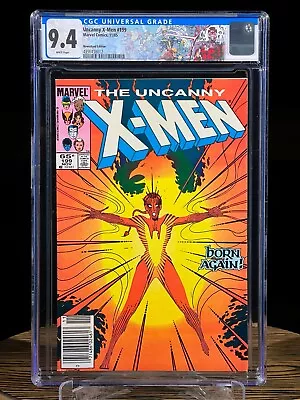 Buy UNCANNY X-MEN #199 Newsstand CGC 9.4 1972 Rachel Summers Becomes Phoenix II • 132.66£