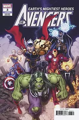 Buy AVENGERS #3 ADAMS VARIANT 1:25 COVER B Bagged & Boarded NM • 5.99£