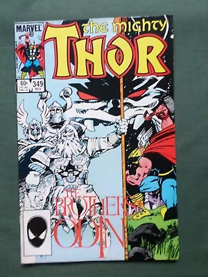 Buy The Mighty Thor   Marvel Comic - Vol 1  # 349  -nov  1984 • 3.99£