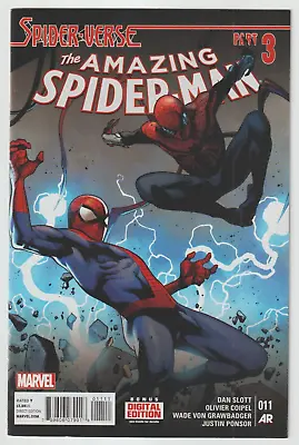 Buy Amazing Spider-Man #11 Vol 3 2015 Spider-Verse Part 3 1st App Solus Marvel • 2.89£