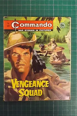Buy COMMANDO COMIC WAR STORIES IN PICTURES No.601 VENGEANCE SQUAD GN735 • 9.99£