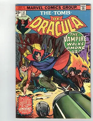 Buy Tomb Of Dracula #37. 1975. Marvel Comics. W/Brother Voodoo. VF • 20.06£