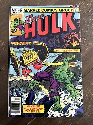 Buy The Incredible Hulk #260N (Marvel 1981) Death Of Colonel Glenn Talbot VF/VF+ • 11.99£