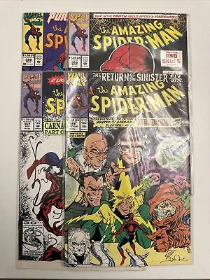 Buy Marvel Comics The Amazing Spiderman Issues #337 #361 #366 #389 • 3.20£