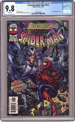 Buy Amazing Spider-Man #418 CGC 9.8 1996 3799393019 • 57.10£