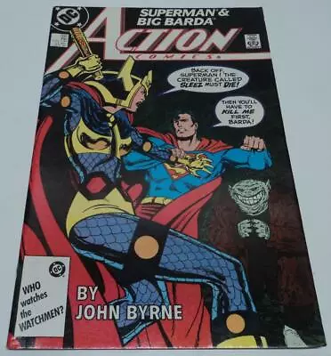 Buy Action Comics #592 Superman & Big Barda (dc 1987) Darkseid (fn/vf) Rare • 6.71£