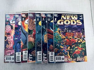 Buy The Death Of The New Gods #1 2 3 4 5 6 7 8 Comic Book Set 1-8 Complete 2007 VFNM • 20.81£
