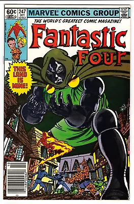 Buy Fantastic Four #247 Oct 1982 VF/NM 9.0 1st Kristoff Newsstand Marvel • 18.34£
