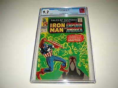 Buy Tales Of Suspense #82 Cgc 9.2 - Silver Age Key - 1st Appearance Of The Adaptoid • 263.04£