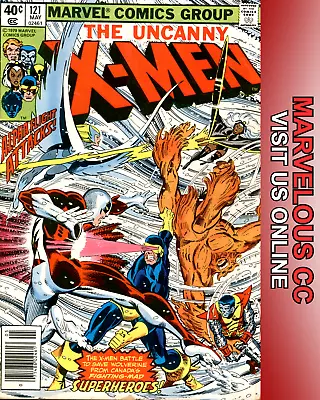 Buy 1979 Marvel Comics | The Uncanny X-MEN #121 Alpha Flight 1st Appearance VINTAGE • 144.16£