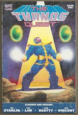 Buy 🔥thanos Quest #1*1990 Marvel Comics*infinity Gauntlet*jim Starlin*1st Print*nm+ • 23.98£