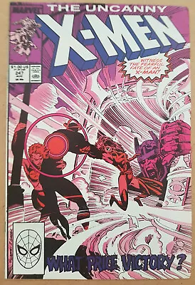 Buy Uncanny X-Men (Vol. 1) #247 - MARVEL Comics - August 1989 - FINE- 5.5 • 2£