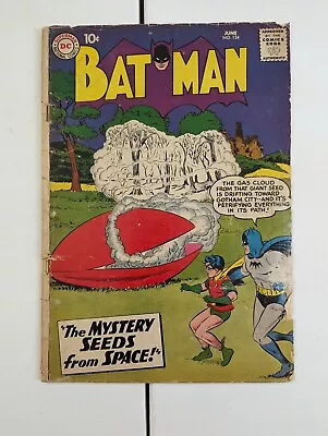 Buy Batman #124 (DC Comics 1959) The Mystery Seeds From Space Silver Age Lower Grade • 27.71£