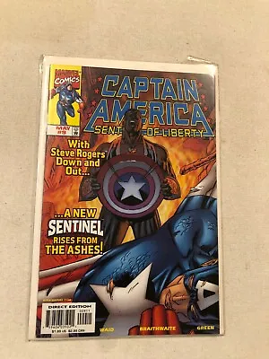 Buy Captain America: Sentinel Of Liberty #2 -6 8 9 10-12 Falcon As Captain America • 39.42£