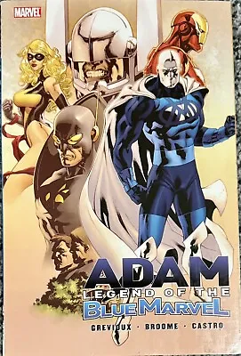 Buy ADAM LEGEND OF THE BLUE MARVEL TPB (NM) 1st Printing Rare 2008 Collects 1-5 • 157.66£