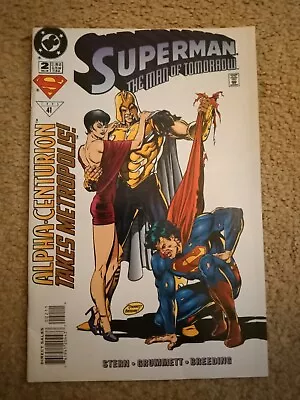 Buy SUPERMAN Man Of Tomorrow  #2 Alpha Centurion (1995)   • 2£