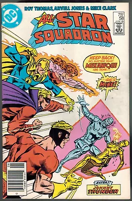Buy All Star Squadron 58    Dr. Fate!  Johnny Thunder!  Newsstand VF  1986 DC Comic • 3.94£