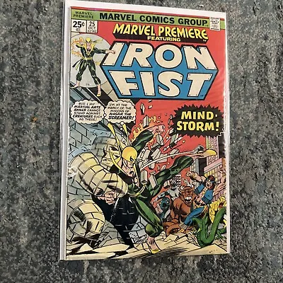 Buy Marvel Premiere #25 1st John Byrne Iron Fist! Bronze Age Marvel 1975! Glossy! • 55.97£
