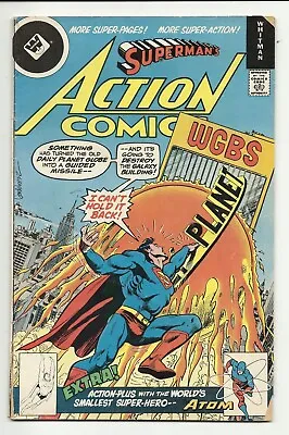 Buy Action Comics #487 - Whitman Variant - Superman - Atom - VG- 3.5 • 6.32£
