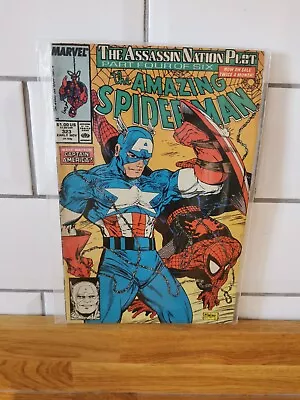 Buy The Amazing Spiderman Issue 323 Marvel Comic Vintage Retro Comic Book  • 12£