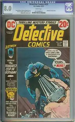 Buy Detective Comics #428 Cgc 8.0 White Pages • 57.57£