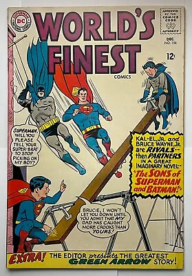 Buy World's Finest #154 DC Comics 1965 • 21.58£